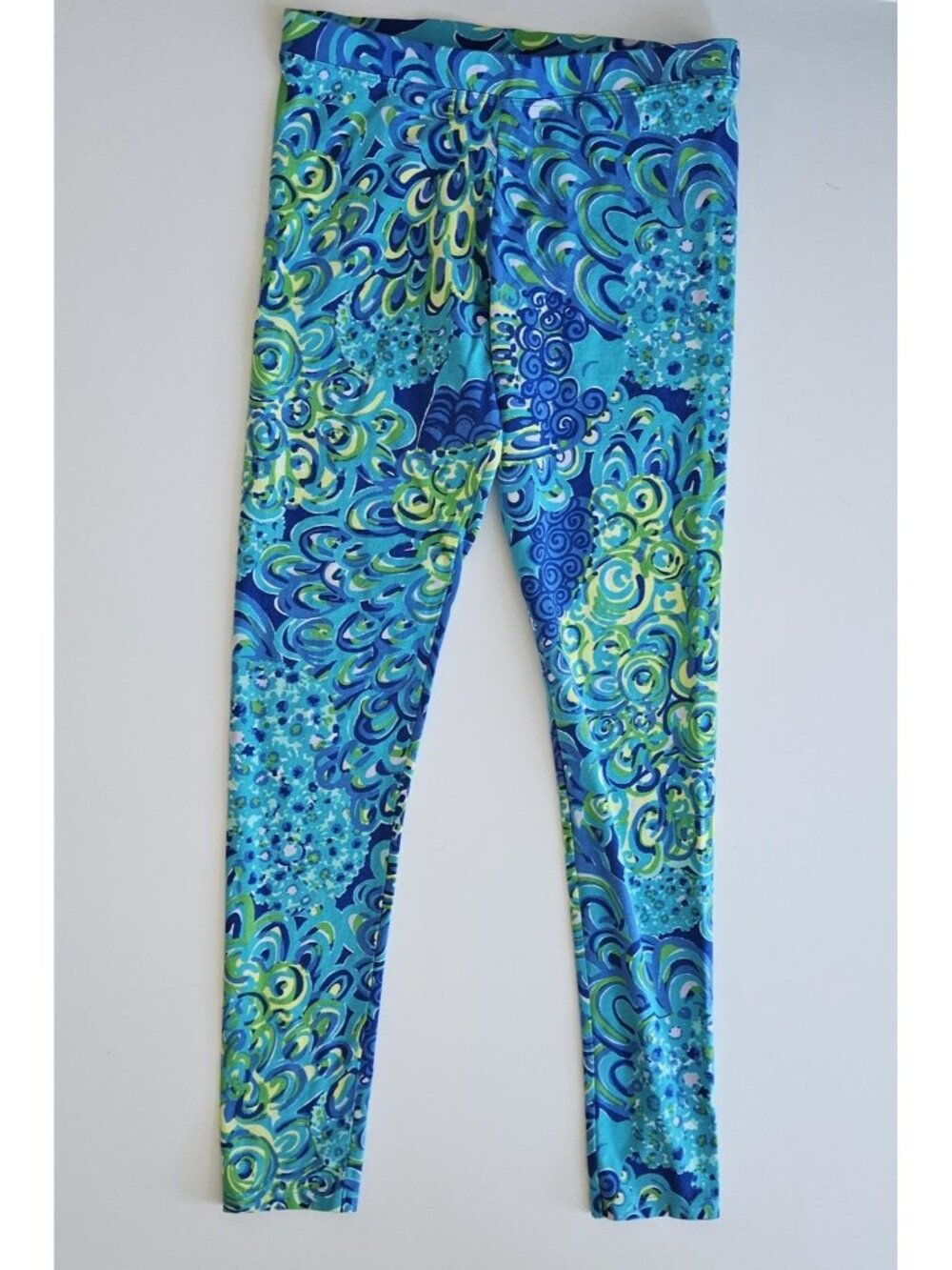 Lilly Pulitzer Girls XL 12-14 Maia Legging Lilly Lagoon